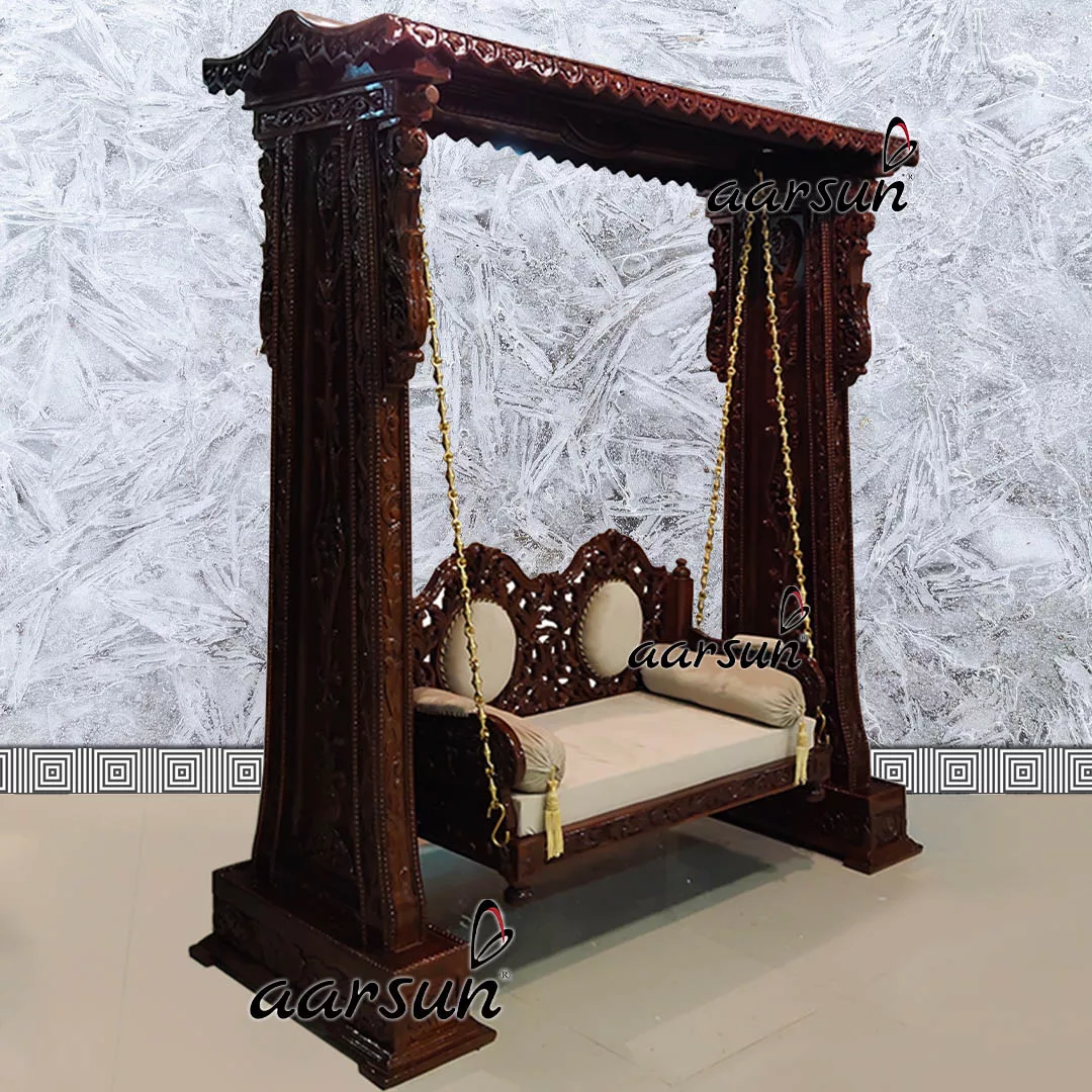 2 Seater Swing Oonjal Unique Living Room Concept view 3