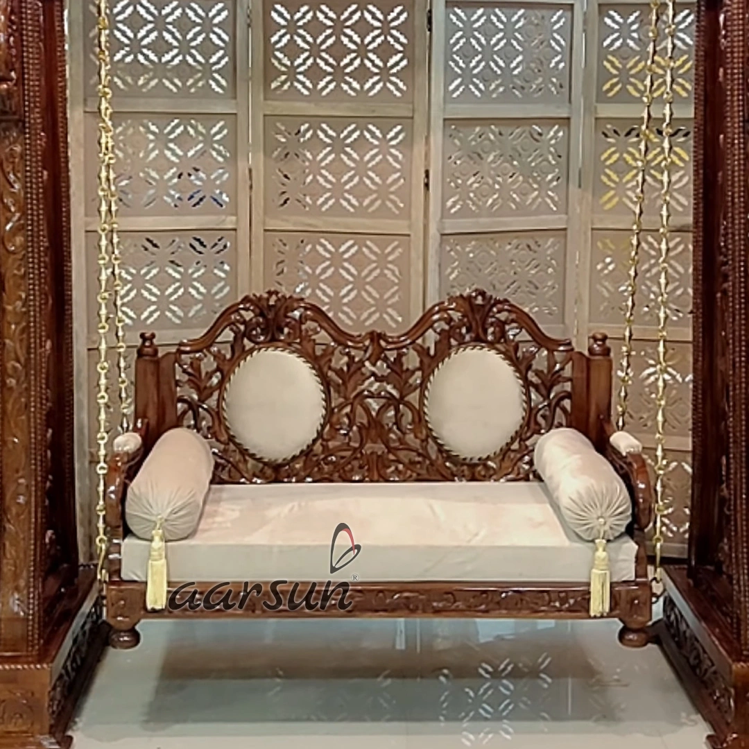 2 Seater Swing Oonjal Unique Living Room Concept view 5