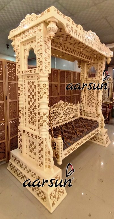 Exclusive Home Swing Wood Jhula Designs view 5