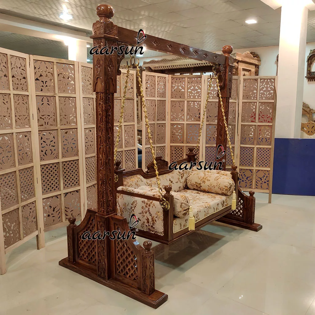 Traditional Handcrafted Swing / Jhula view 4